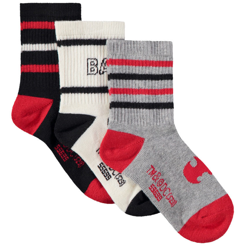 Lot de 3 paires de chaussettes Batman Warner pour garçon 