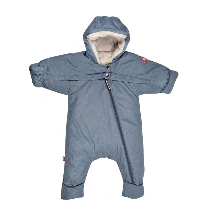 Chancelière poussette Combi T Zip 6-12 mois - Bleu chiné 