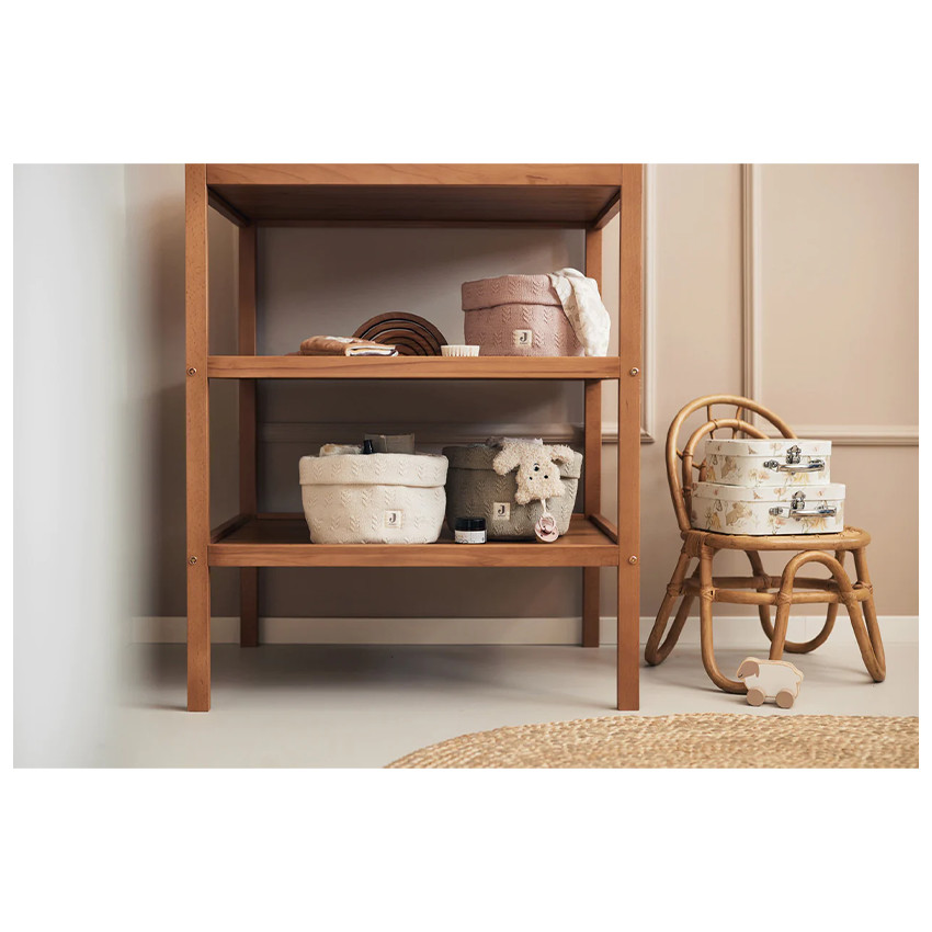 Panier de rangement Grain Knit - Oatmeal 