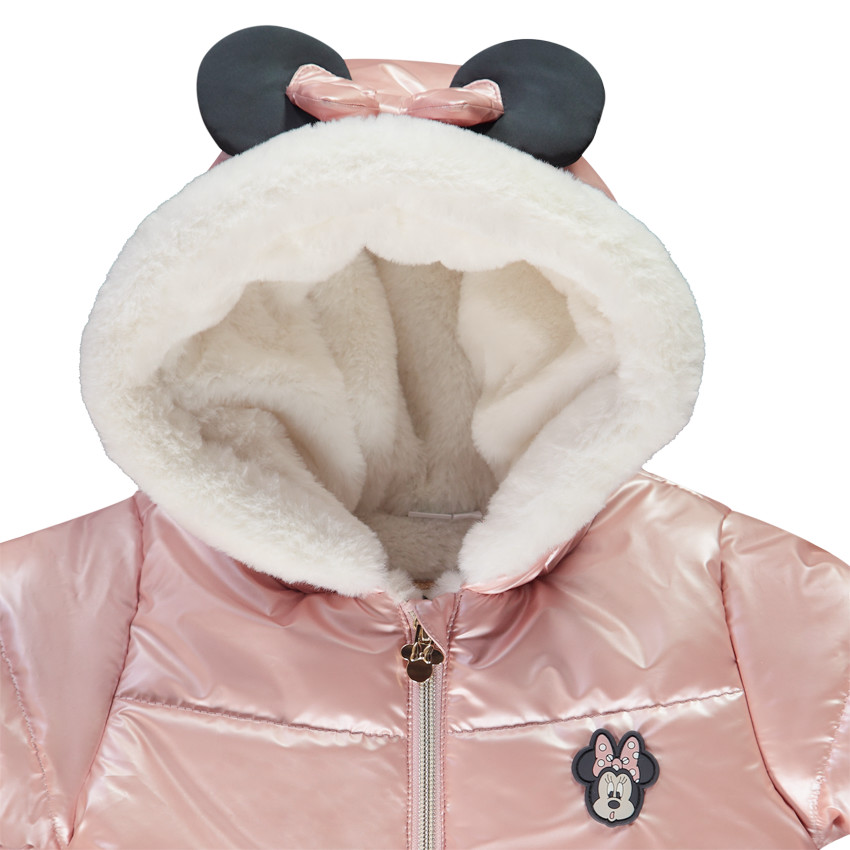 Combi-pilote effet métallisé Minnie Disney pour bébé fille avec finitions différentes selon l'âge 