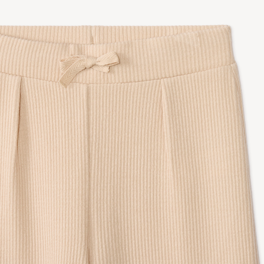 Ensemble 2 pièces pantalon de jogging et sweat fille en maille côtelée 