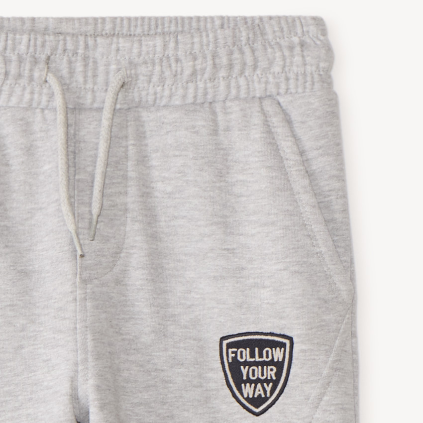 Pantalon de jogging garçon en molleton 