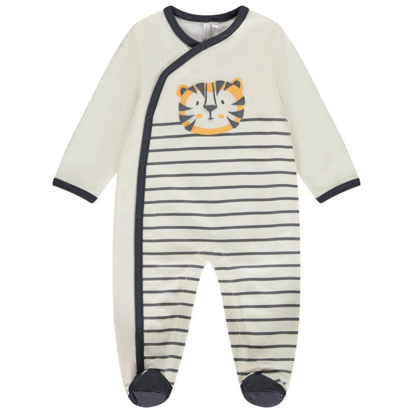 Lot de 2 dors-bien tigre pour bébé garçon avec ouvertures différentes selon l'âge 