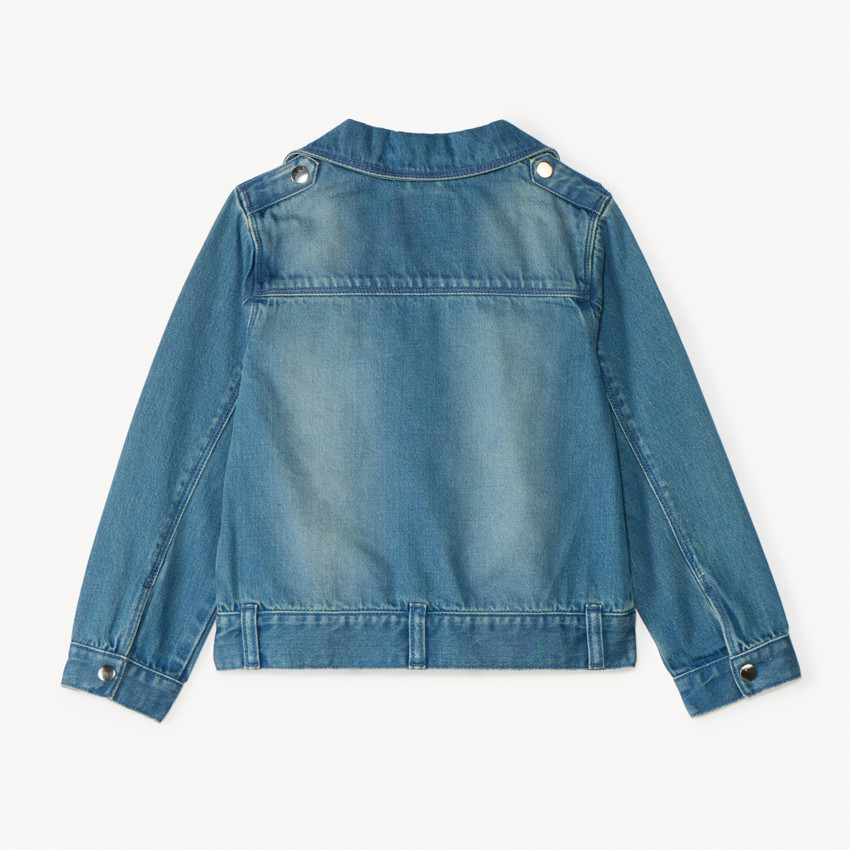 Veste en jean perfecto uni pour fille 