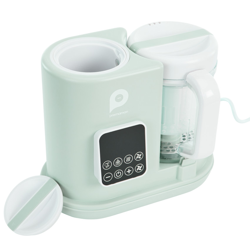 Robot de cuisine 3 en 1 avec écran digital Elio vert 