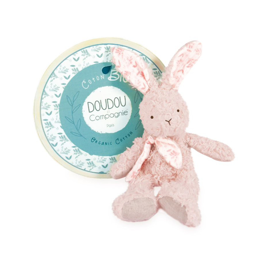 Doudou botanic pantin - Lapin rose 