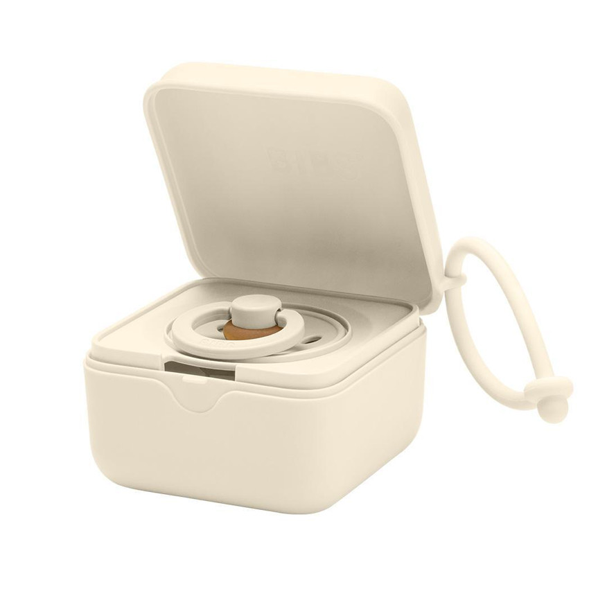 DUMMY BOX BIBS PACIFIER BOX IVORY 