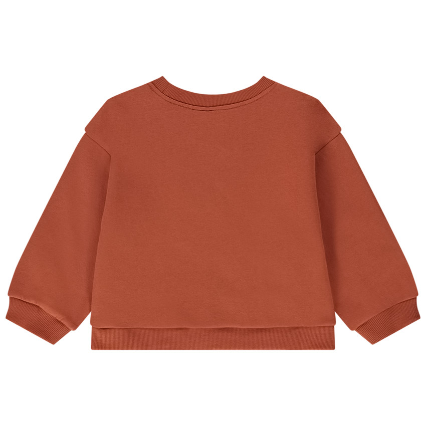 Sweat oversize en molleton broderie skateboard pour bébé garçon 
