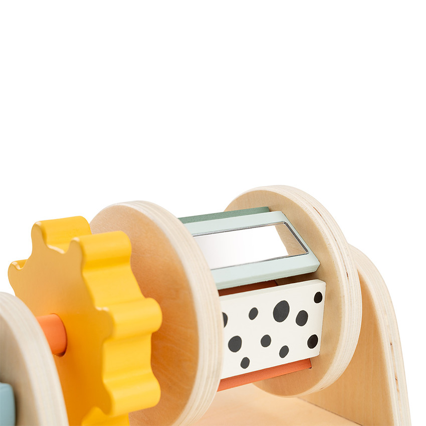 Rouleau multi sensoriel d'activité Birdee 3M+ multicolore 