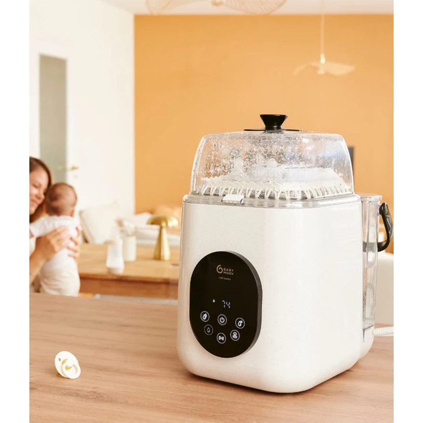 Lave biberon & stérilisateur NutriWash 4-en-1 Blanc 