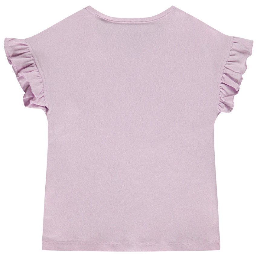 T-shirt manches courtes en jersey print Mickey Disney pour bébé fille 