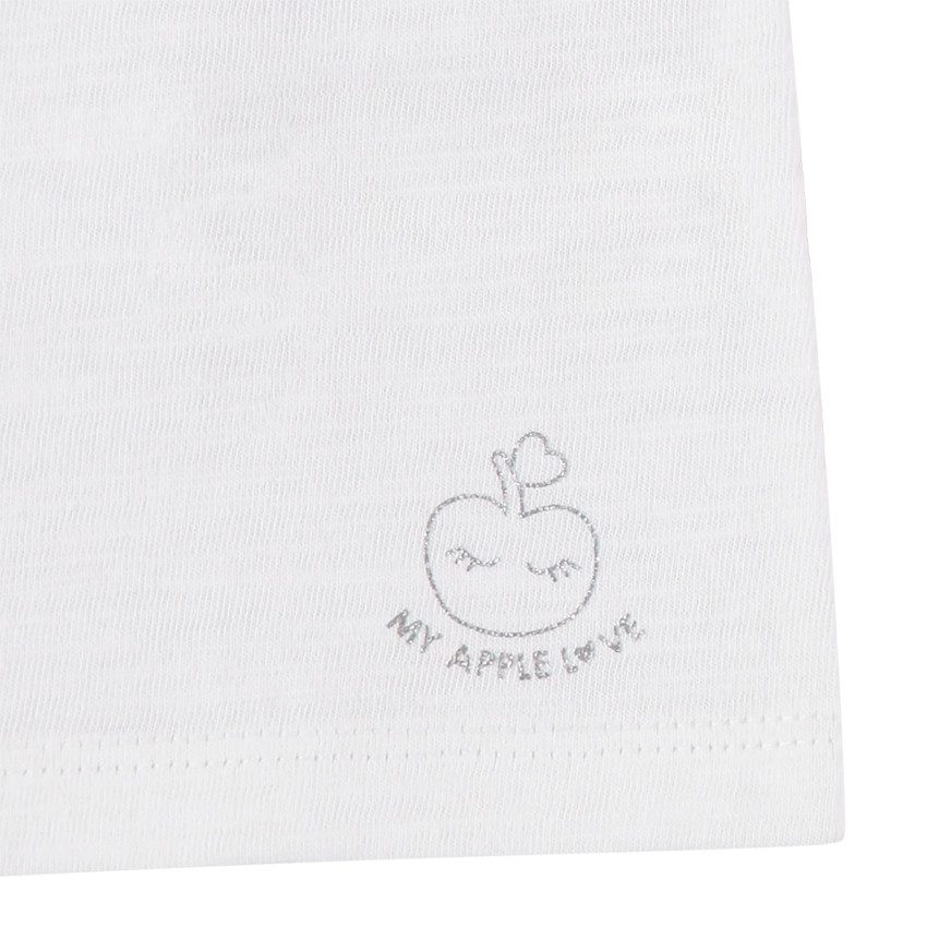 Lot de 3 t-shirts en coton print logo 