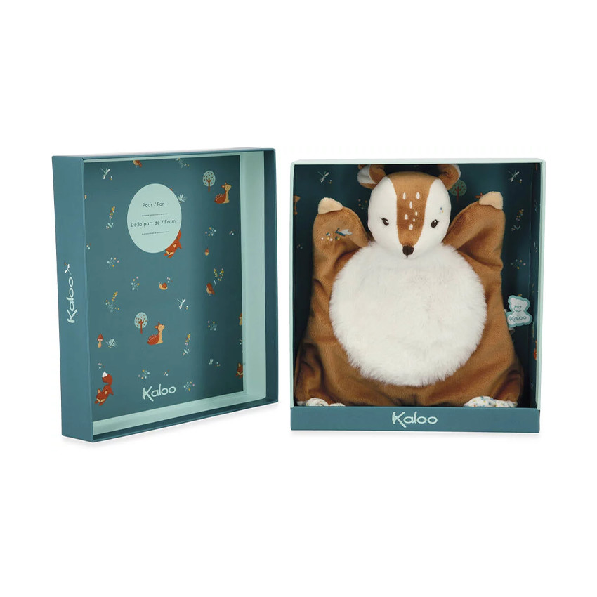 Doudou plat Nathan le faon 