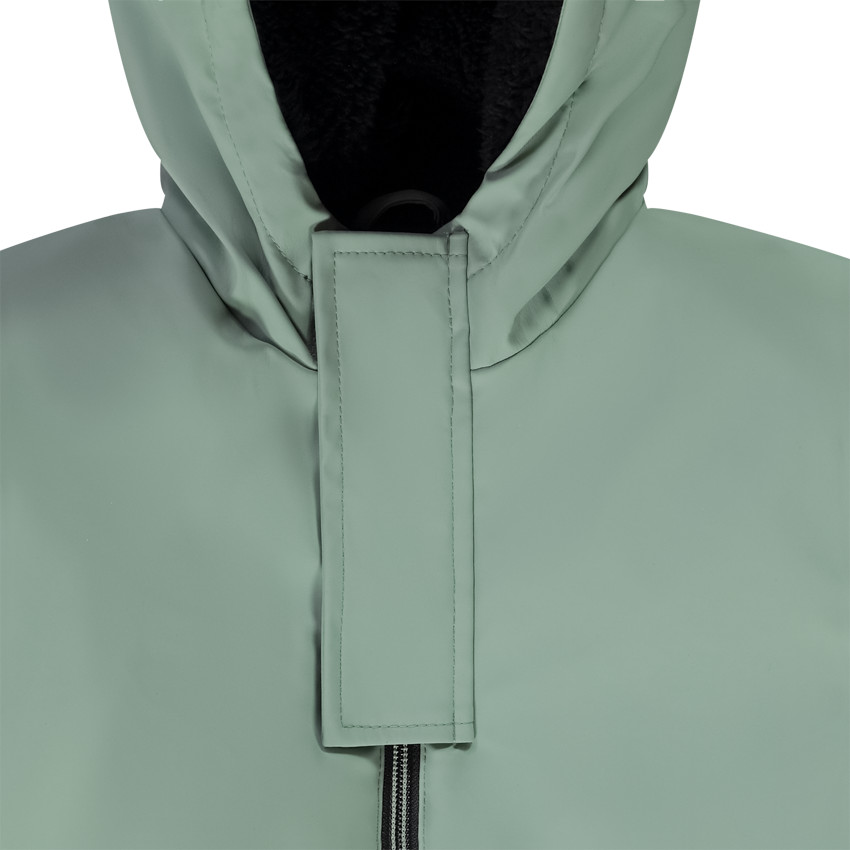 Parka gomme déperlante doublée sherpa pour garçon 