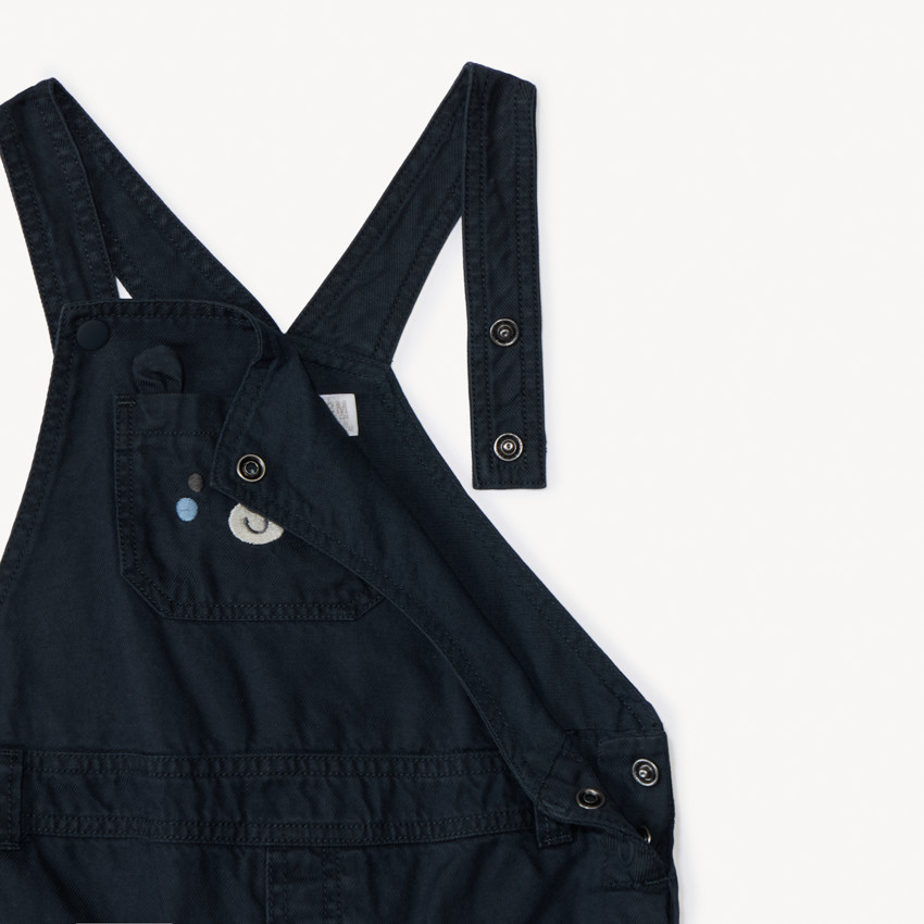 Salopette longue à poche ludique pour bébé garçon 