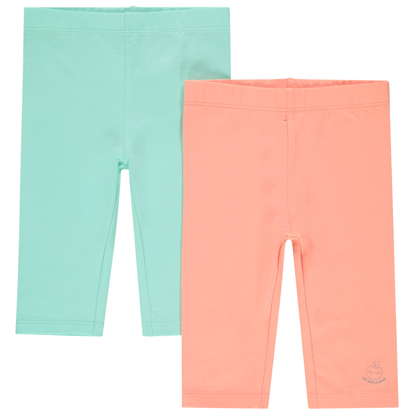 Lot de 2 corsaires unis print logo