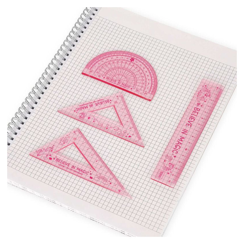 Set de géométrie Unicorn  