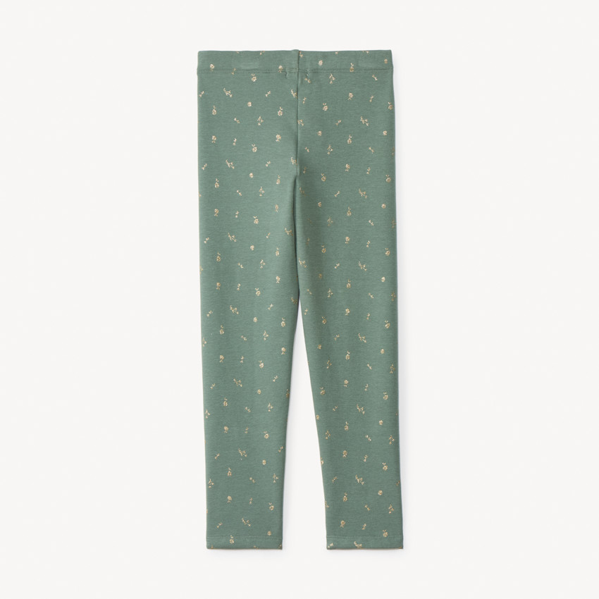 Legging imprimé pailleté et doublé sherpa pour fille 