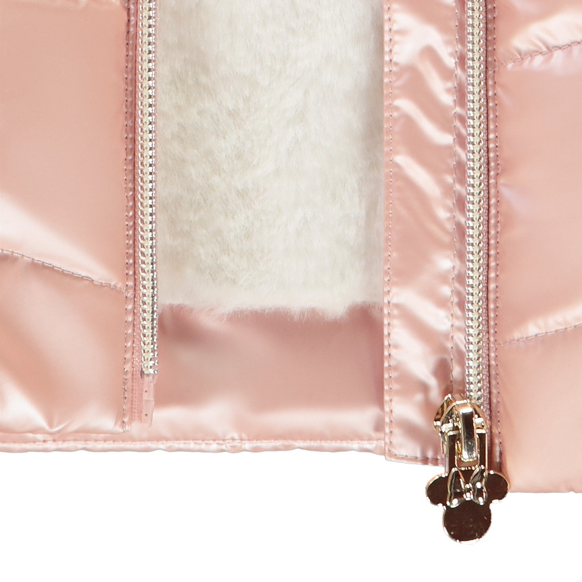 Doudoune sans manches métallisée Minnie Disney pour bébé fille 