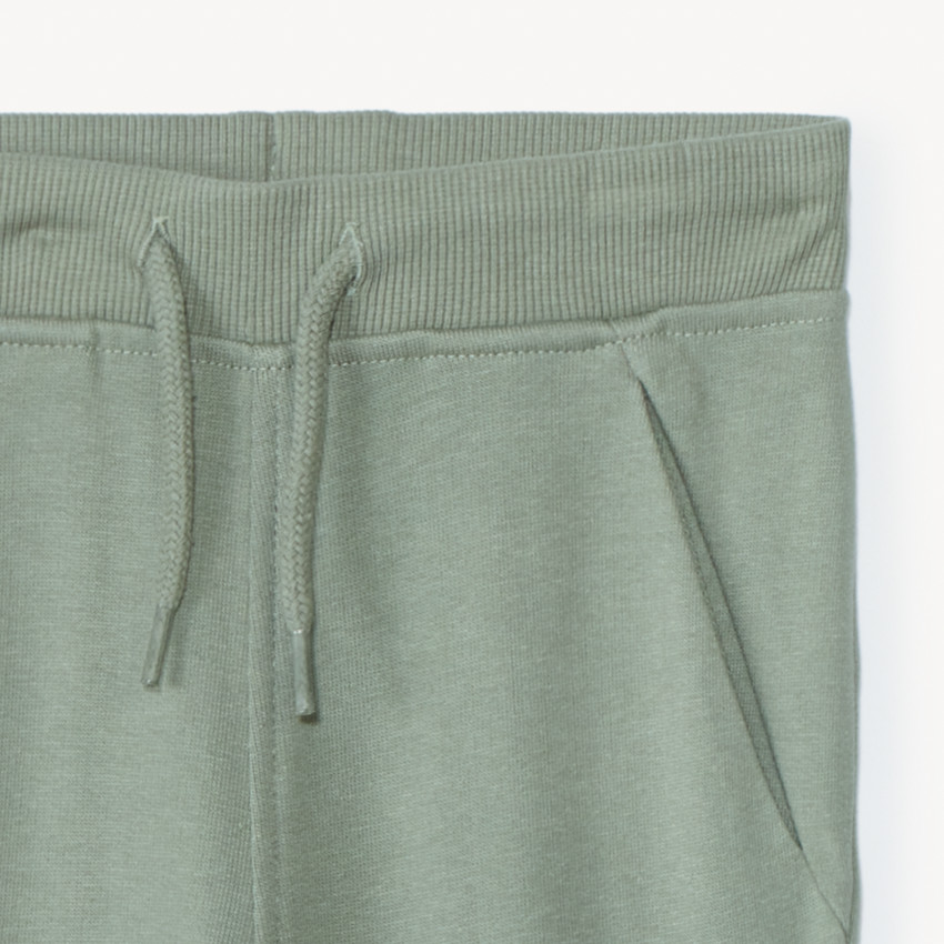 Jogging en molleton uni pour bébé garçon 