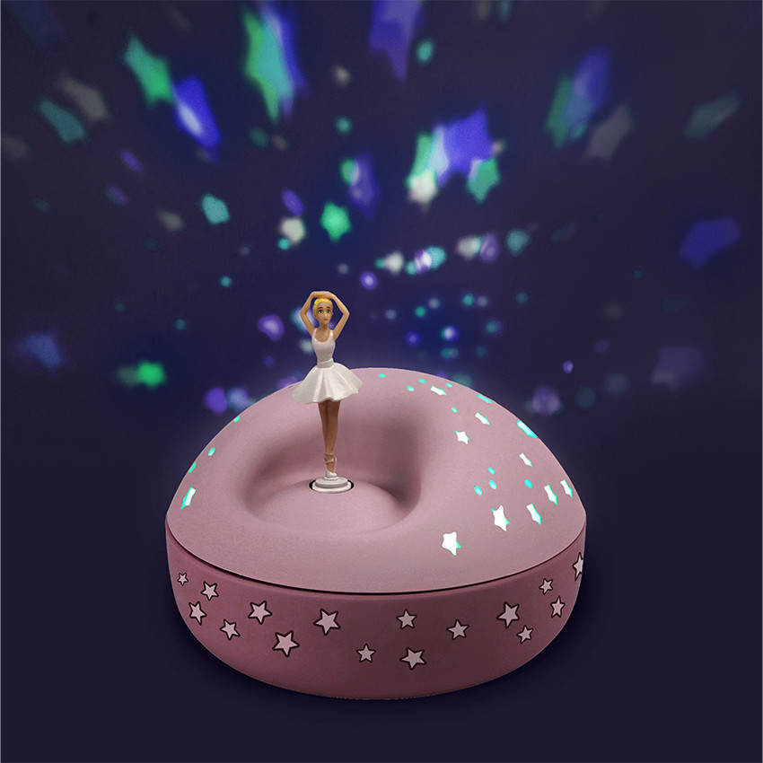 Projecteur d'étoiles musical Ballerine 