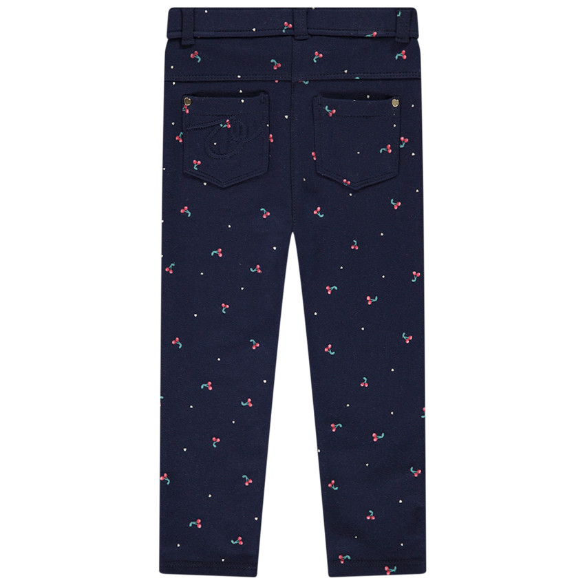 Jegging fleece imprimé fantaisie pour bébé fille 