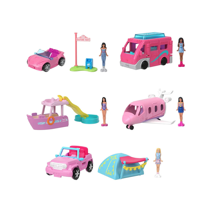 Véhicule de rêve avec poupée miniature (modèle aléatoire) 