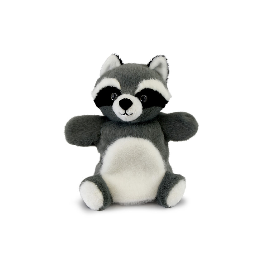 Petite peluche Podcolle marionnette raton laveur