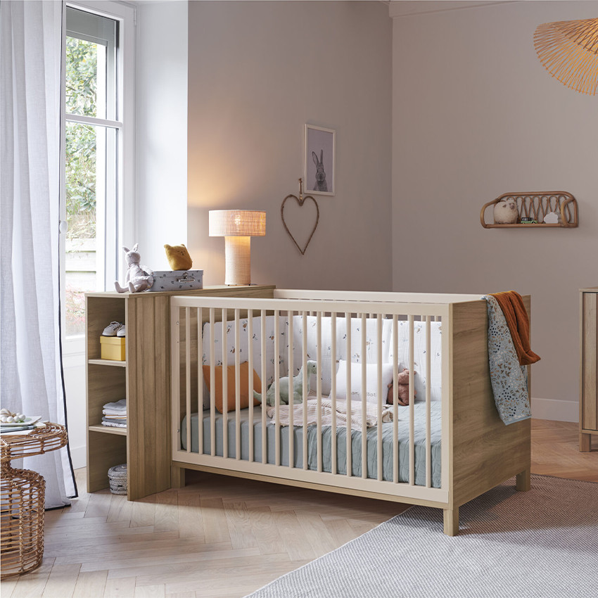 Tête de lit cosy Calypso pour lit 70 x 140 chêne du bocage 