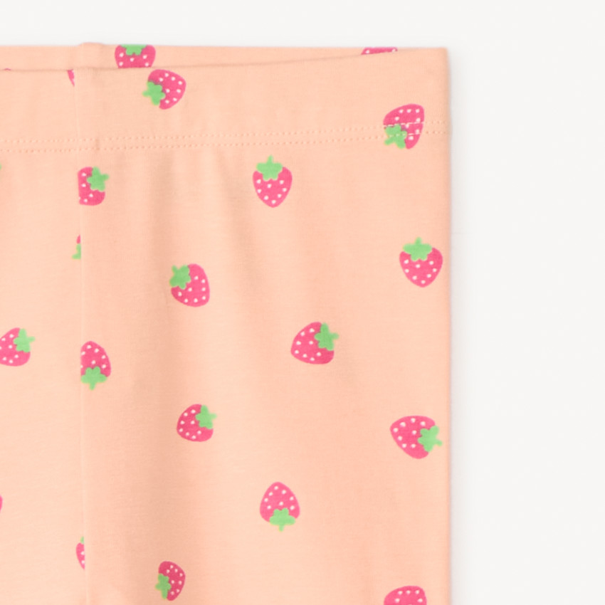 Caleçon long imprimé fantaisie pour bébé fille 