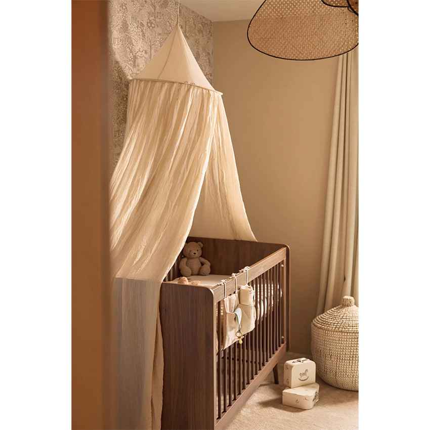 Ciel de lit et moutiquaire Vintage 245cm Ivory 