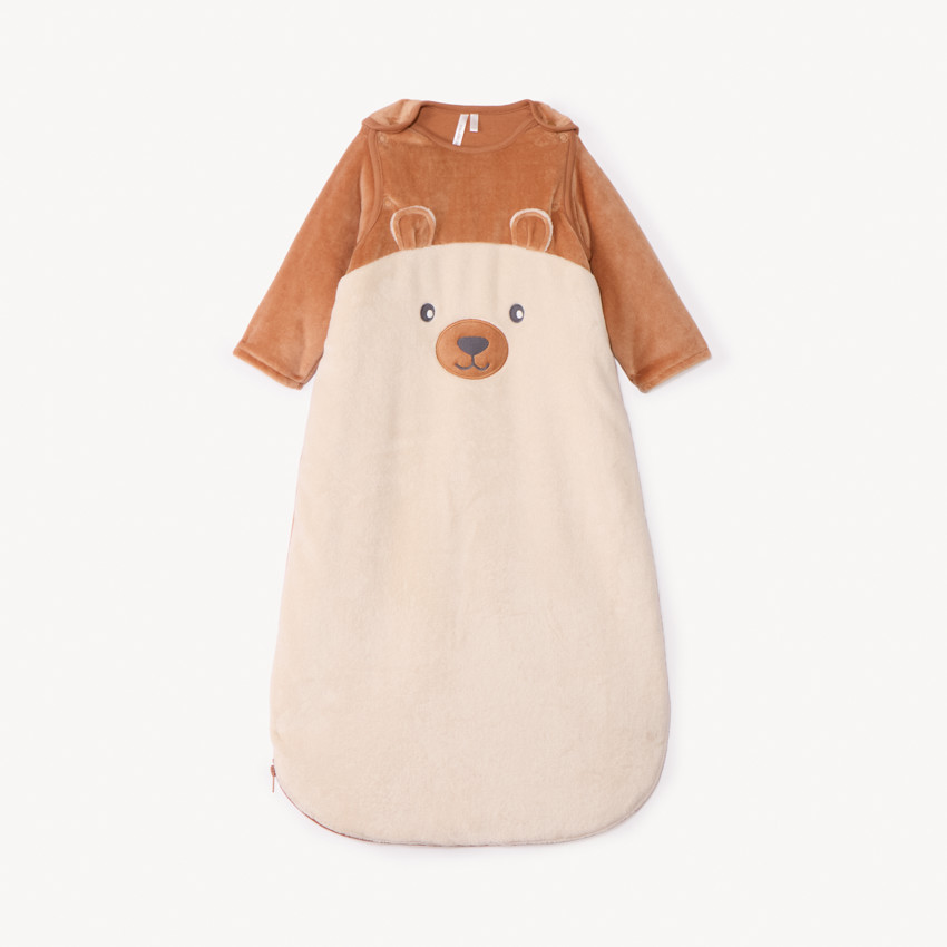Gigoteuse en velours TOG 3 à manches amovibles Ourson pour bébé 