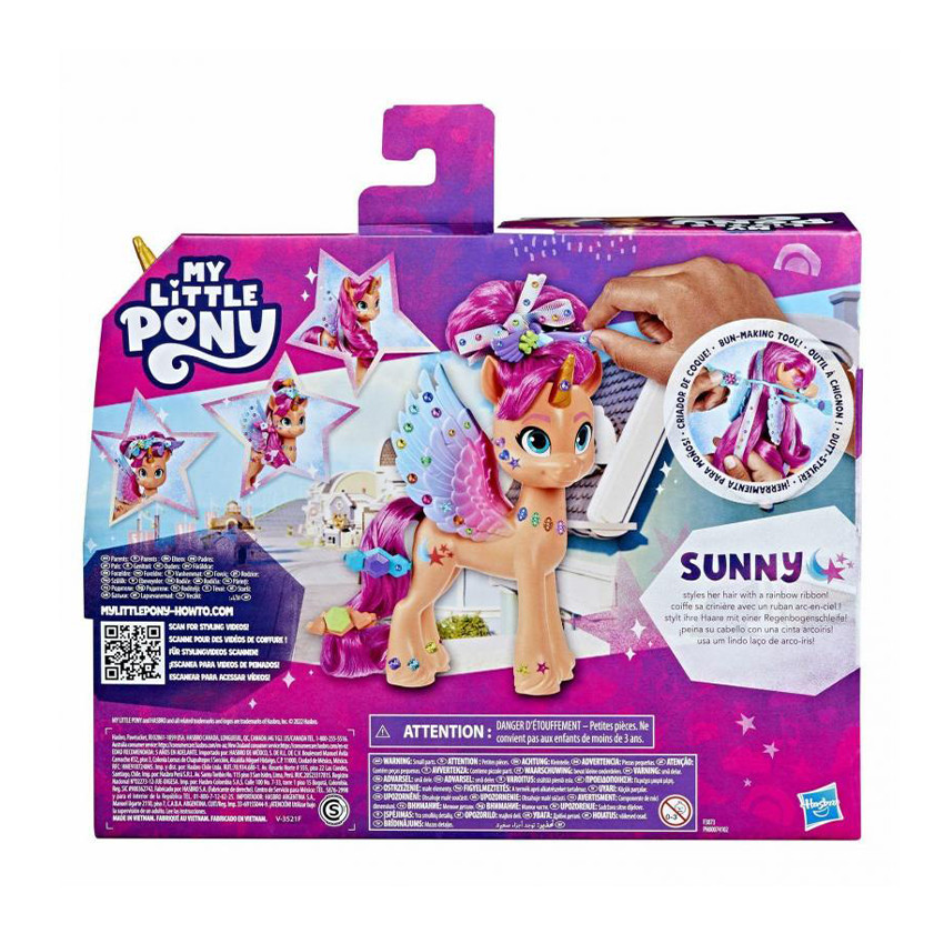 My Little Pony Sunny Starscout coiffures stylées 