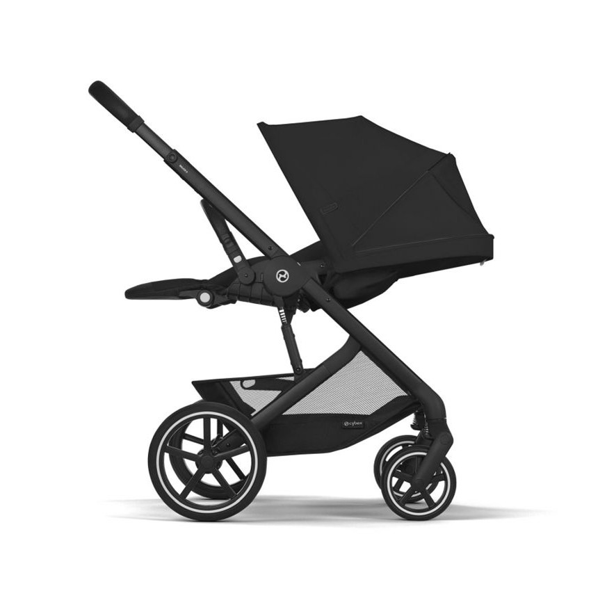 Poussette trio Balios S Lux³ + nacelle Cot S + coque Cloud G Plus moon black 