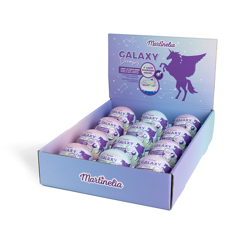Bombe de bain avec surprise lumineuse Galaxy Dreams (coloris aléatoire) 