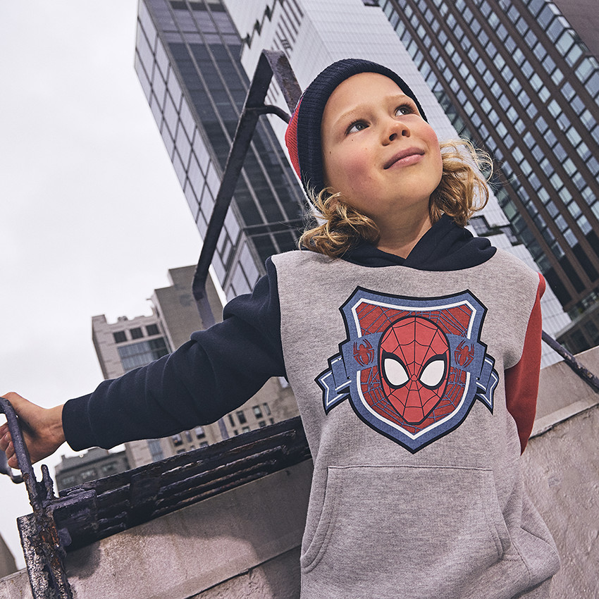 Ensemble jogging effet color block Spider-Man Marvel pour garçon 