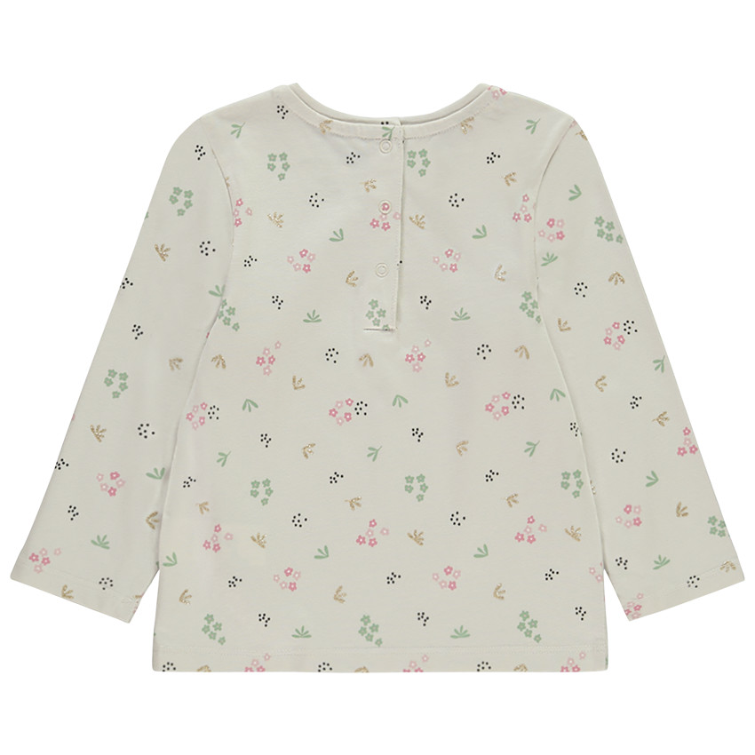 Lot de 2 t-shirts manches longues fantaisie pour bébé fille 