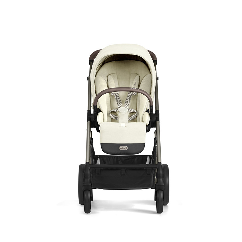 Poussette Balios S Lux - Châssis Taupe / Siège Seashell Beige 