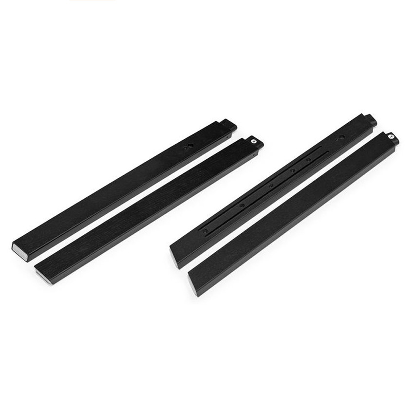 Pieds de chaise Steps - Noir chêne 