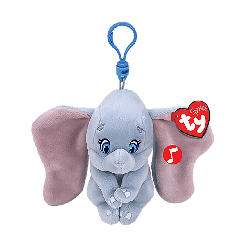 Peluche musicale Beanie Boo&#39;s Clip Dumbo Disney
