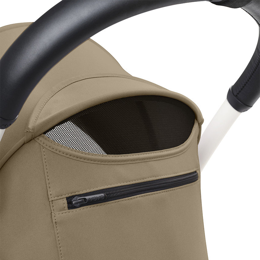 Poussette Stokke® YOYO³ à partir de 6 mois - cadre blanc/toffee 