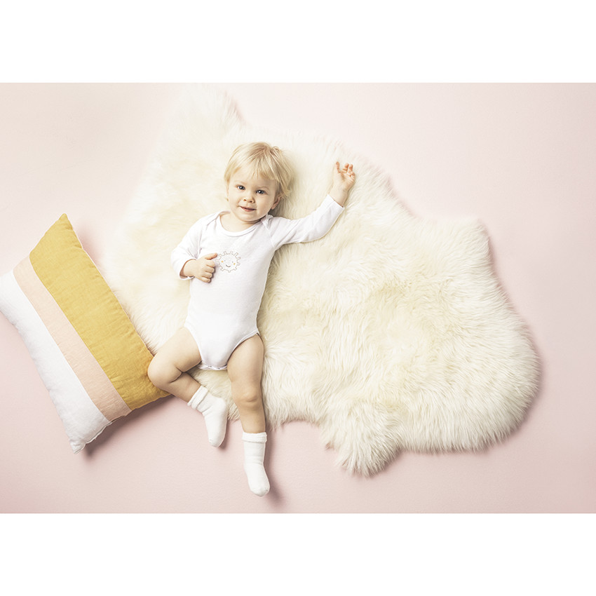 Lot de 7 bodies manches longues en coton à print fantaisie 