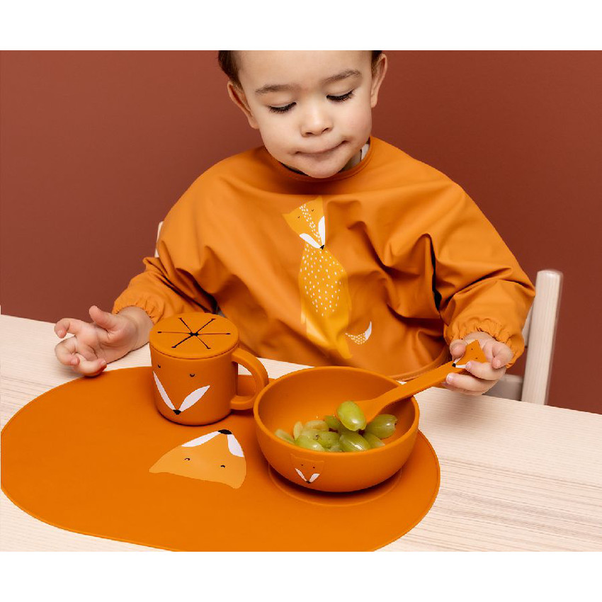 Tasse snack silicone Mr Fox - Orange (Trixie) - Image 1