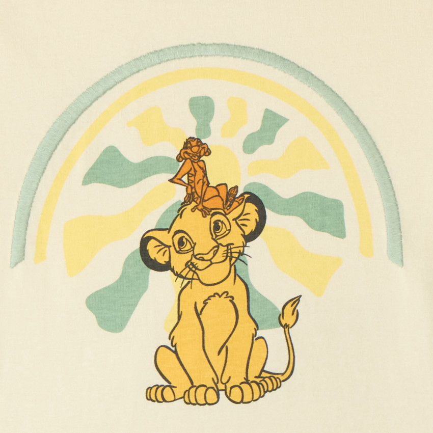 Ensemble 2 pièces t-shirt + short Le Roi Lion Disney pour bébé garçon 