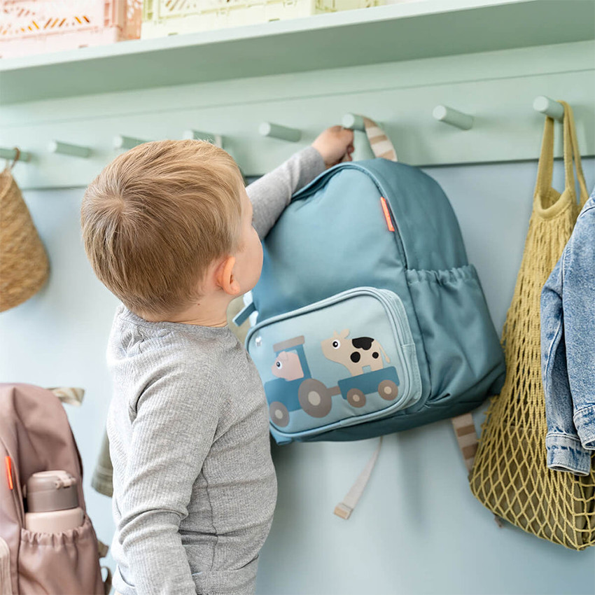 Sac à dos enfant 7,5L Tiny Farm Blue 