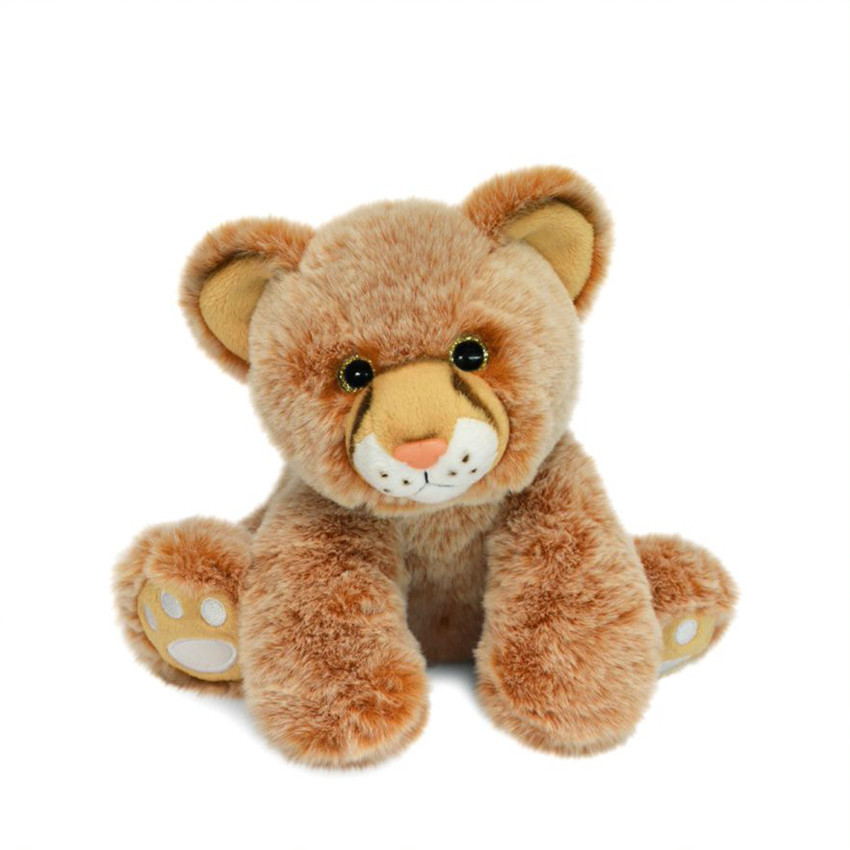 Peluche Bébé lion Terre Sauvage 18 cm 