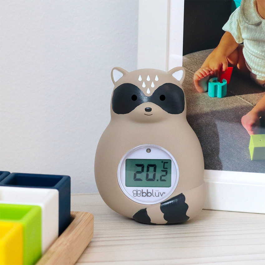 Rakü Thermomètre de bain numérique 3 en 1 °C/°F 