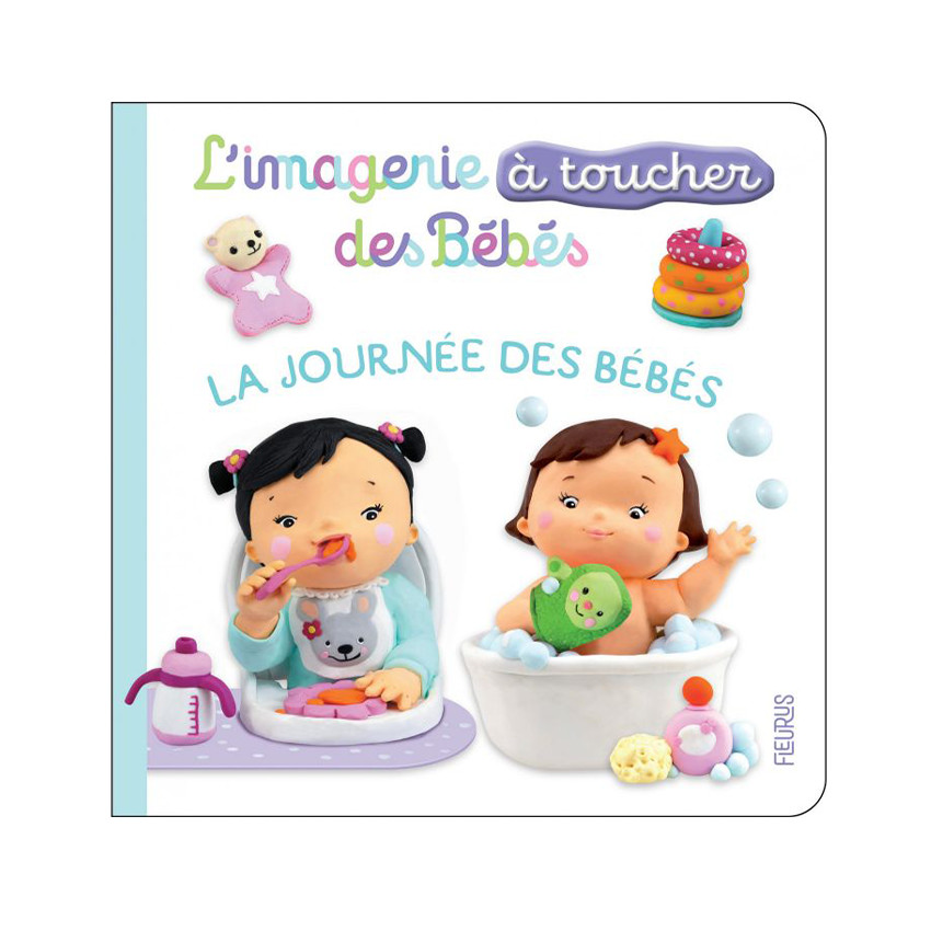 Livre L'imagerie à toucher des Bébés - La journée des bébés 
