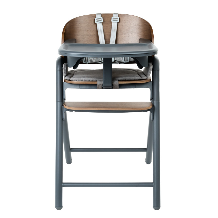 Chaise haute évolutive Willow - Bois/Gris