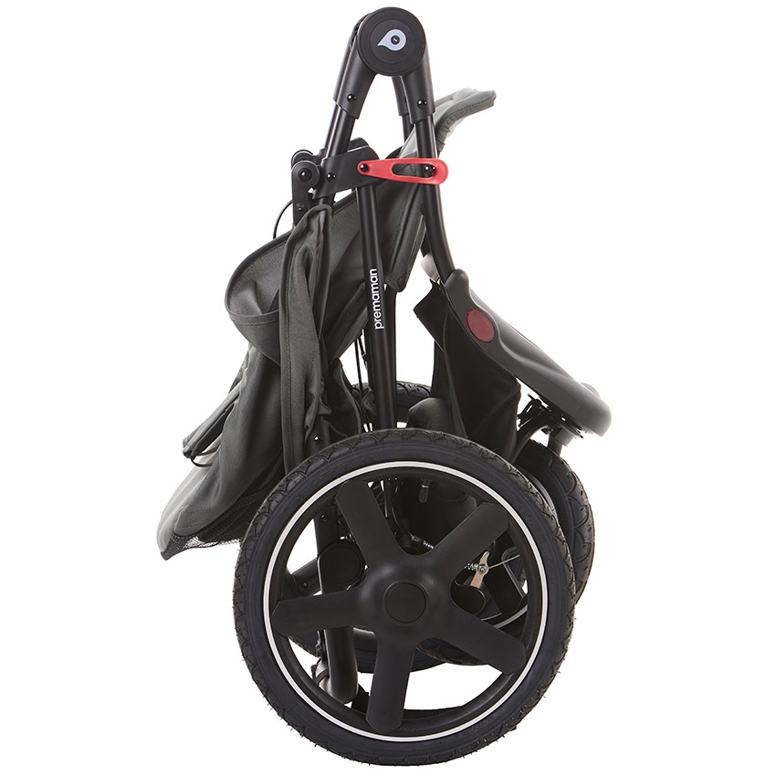 Poussette jogger Stella vert foncé 